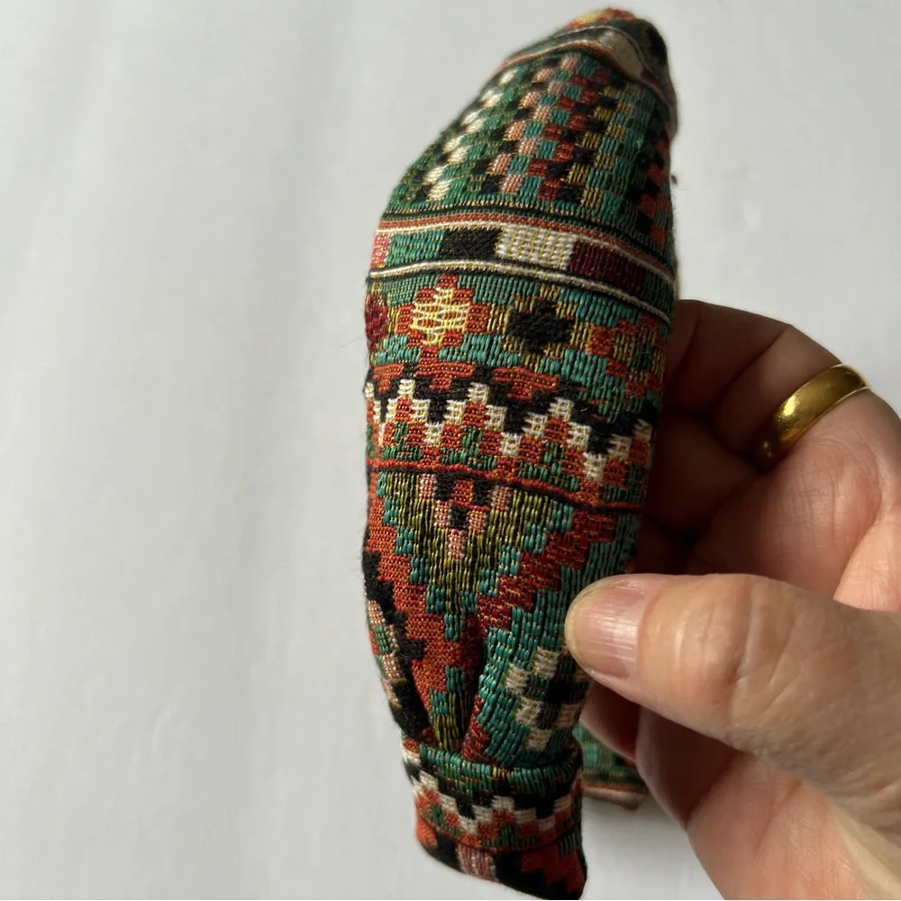 AUTUMN ADEIGBO WOVEN TWIST TRIBAL HEADBAND NWOT